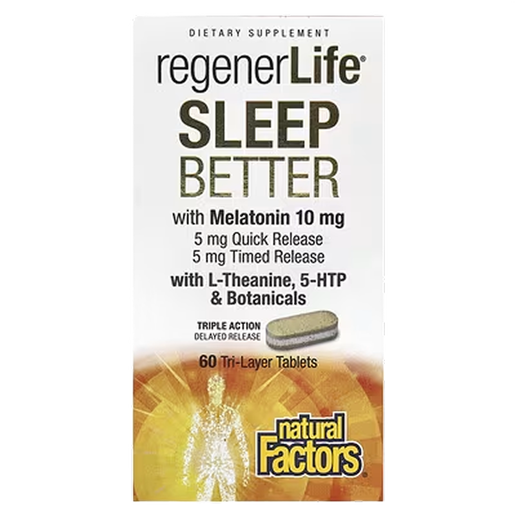 Natural Factors - RegenerLife® Sleep Better - 60 Tablets