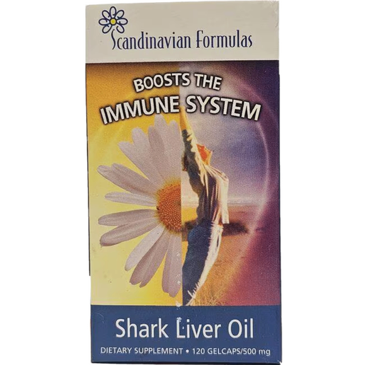 Scandinavian Formulas - Shark Liver Oil Immune Boost - 120 gel caps
