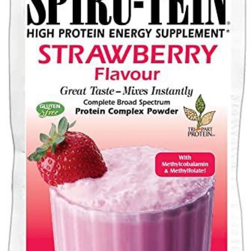 NaturesPlus - Spiru-tein High Protein Energy Meal Strawberry packets