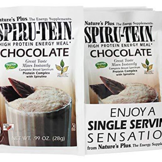 NaturesPlus - Spiru-tein, High Protein Energy Meal chocolate packets