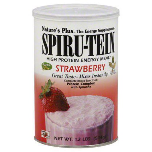 NaturesPlus - Spiru-tein Energy Meal Strawberry - 1.2lbs