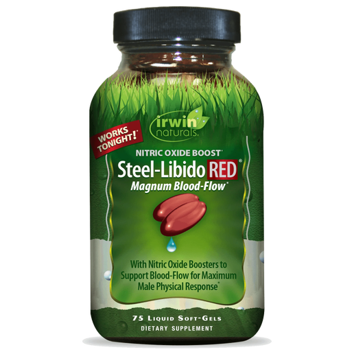 Irwin Naturals - Steel-Libido Red - 75 Soft-Gels