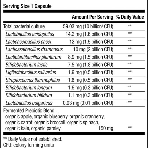 Natural Factors - Whole Earth & Sea Synbiotic pre+probiotic - 60Caps