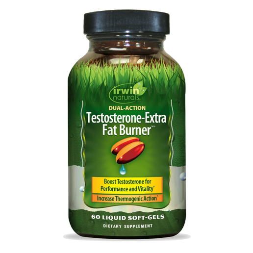 Irwin Naturals - Testosterone-Extra Fat Burner - 60 liquid soft gels