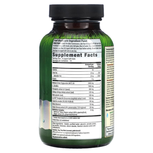 Irwin Naturals - Testosterone Mega-Boost Red - 56 Softgels