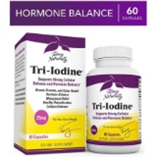 Terry Naturally - Tri-Iodine 25 mg - 60 Vegan Capsules