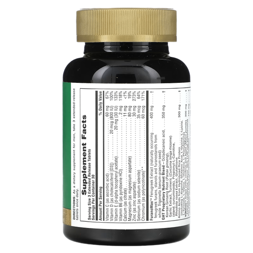 NaturesPlus - Ultra GHT Male - 90 capsules