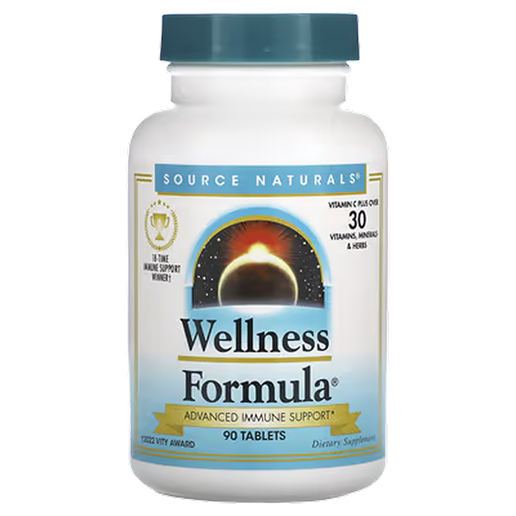 Sources Naturals - Wellness Formula, Advanced Immune Support - 90 Tablets