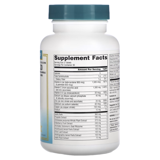 Sources Naturals - Wellness Formula, Advanced Immune Support - 90 Tablets