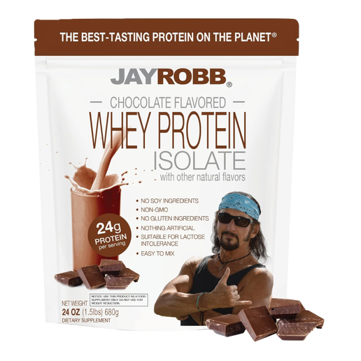 Jay Robb - Whey Protein Isolate (Chocolate) - 24 oz
