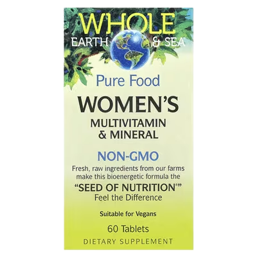 Natural Factors - (Whole Earth & Sea) - Women's Once a day Multivitamin - 60 VCap