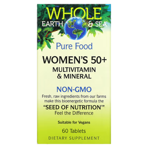 Whole Earth & Sea - Women's 50+ Multivitamin & Mineral - 120 tablets