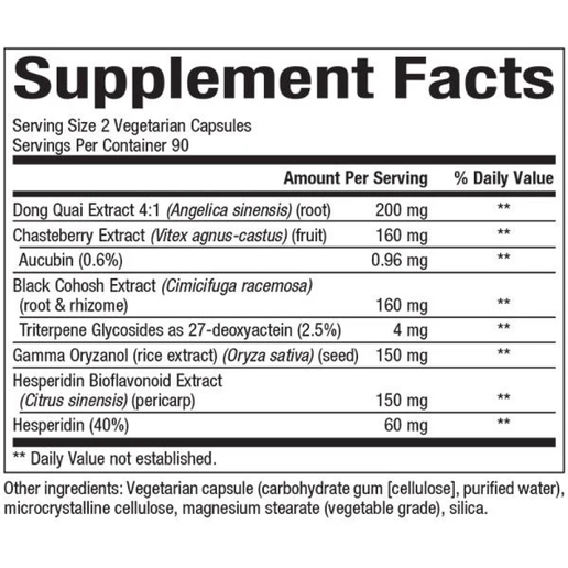 Natural Factors - WomenSense MenoSense - 180 capsules